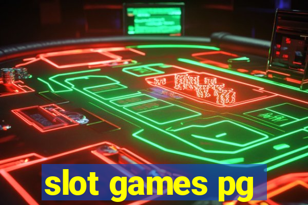 slot games pg