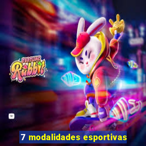 7 modalidades esportivas