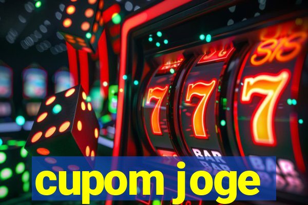 cupom joge