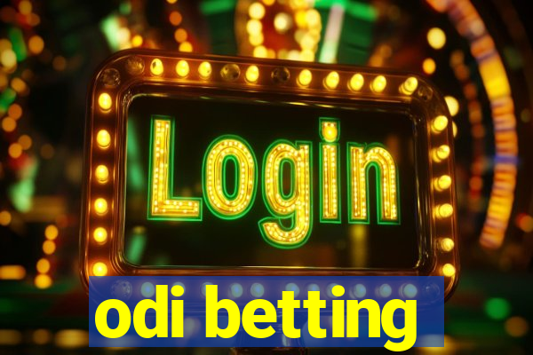 odi betting