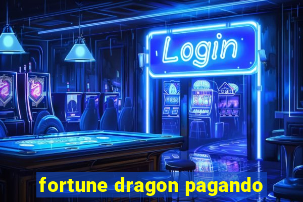 fortune dragon pagando