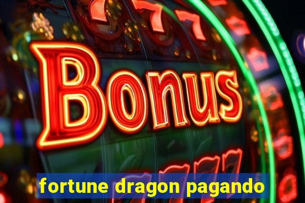 fortune dragon pagando