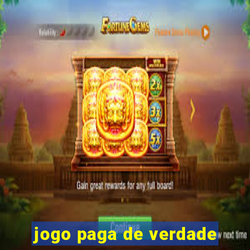 jogo paga de verdade