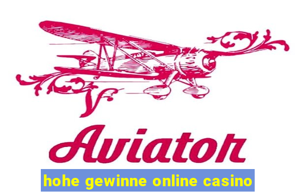 hohe gewinne online casino