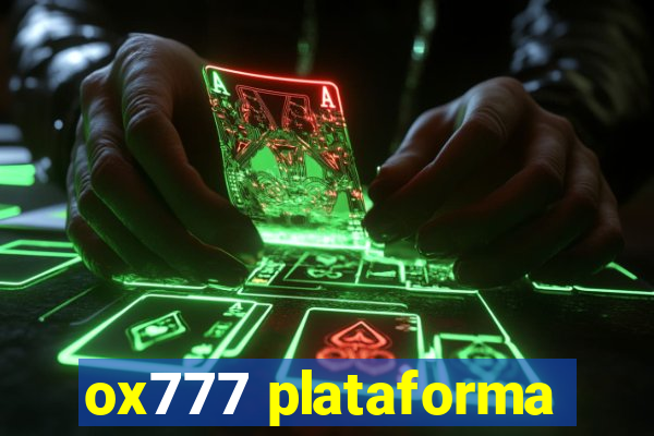 ox777 plataforma