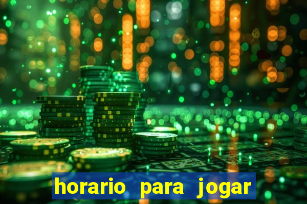 horario para jogar fortune ox