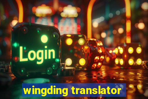 wingding translator