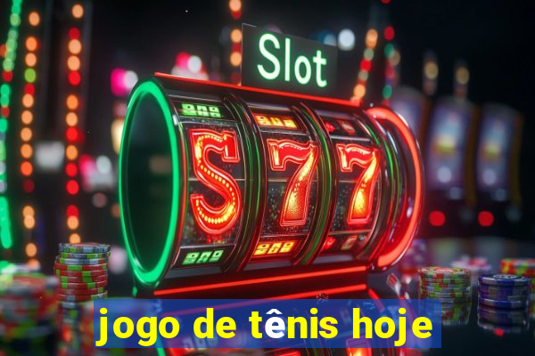 jogo de tênis hoje