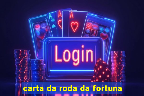 carta da roda da fortuna