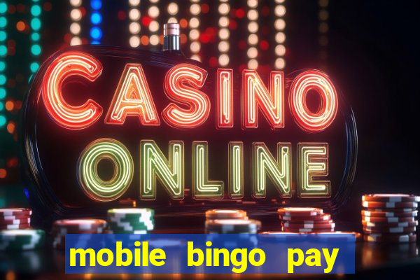 mobile bingo pay with phone bill