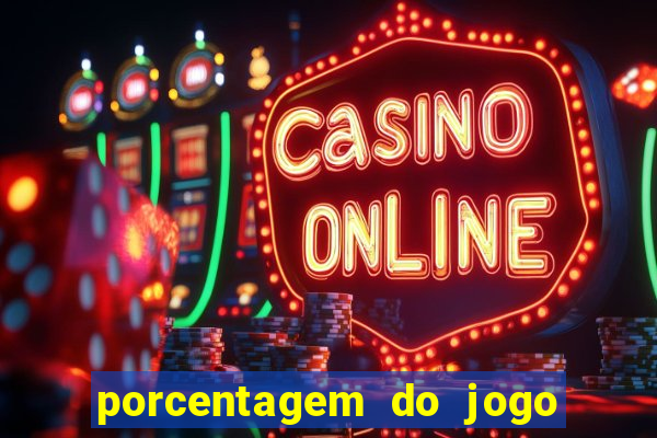 porcentagem do jogo fortune tiger