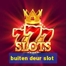 buiten deur slot