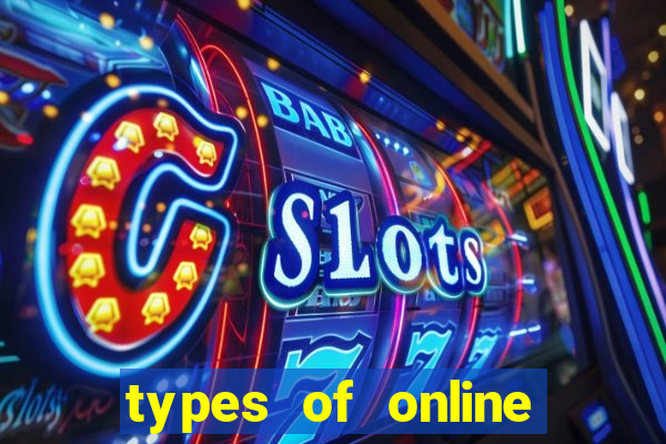 types of online casino games