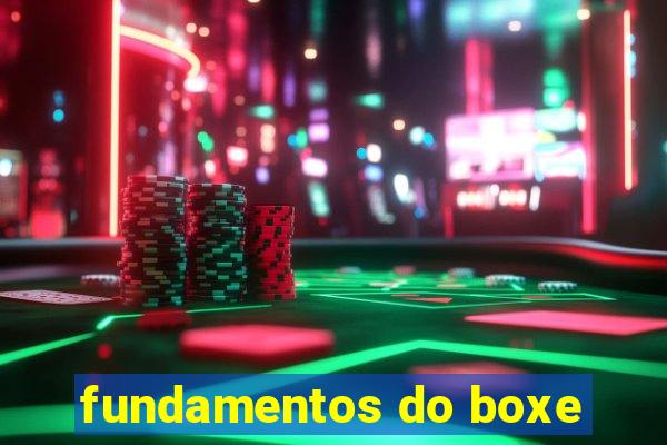 fundamentos do boxe