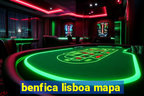 benfica lisboa mapa