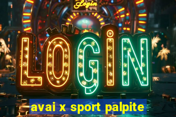 avai x sport palpite