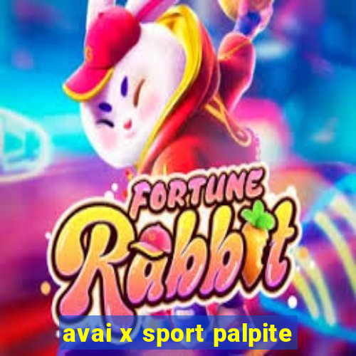 avai x sport palpite