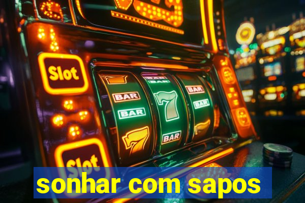 sonhar com sapos