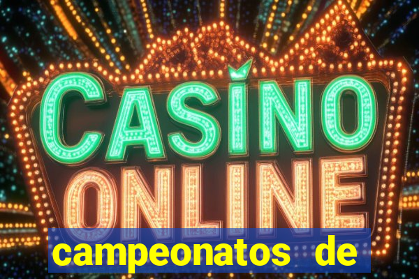 campeonatos de jogos online