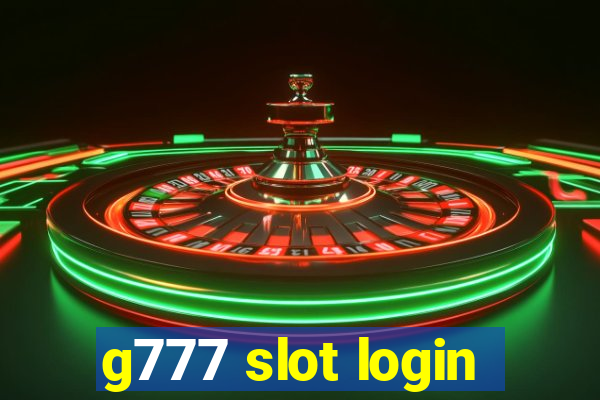 g777 slot login