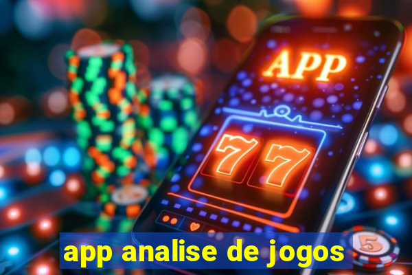 app analise de jogos