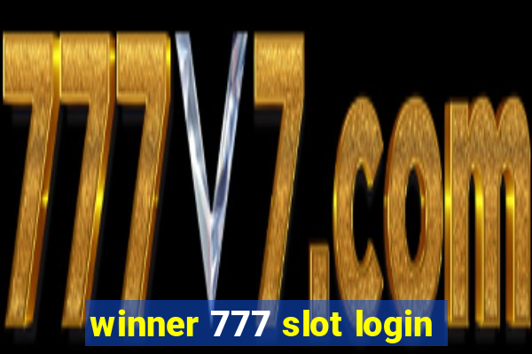 winner 777 slot login