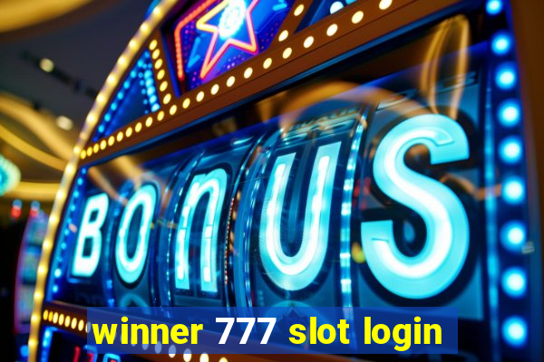 winner 777 slot login