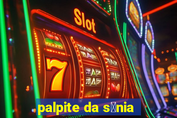 palpite da s么nia