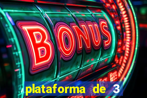 plataforma de 3 reais bet