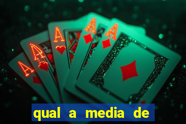 qual a media de escanteios por jogo