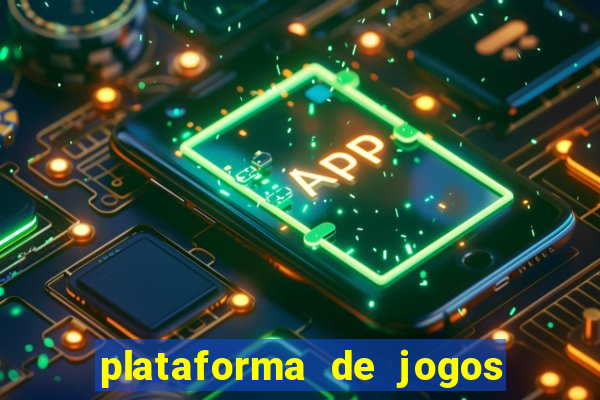 plataforma de jogos que deposite 1 real