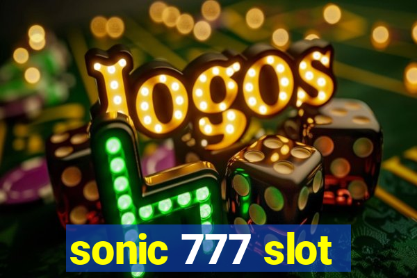 sonic 777 slot