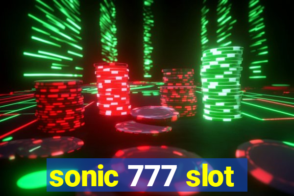 sonic 777 slot