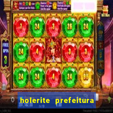 holerite prefeitura de santos