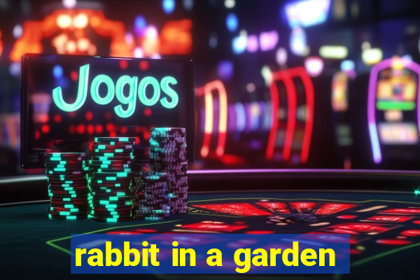 rabbit in a garden