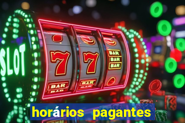 horários pagantes fortune tiger hoje