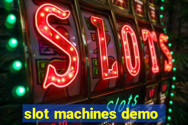 slot machines demo