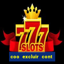 coo excluir cont f12 bet