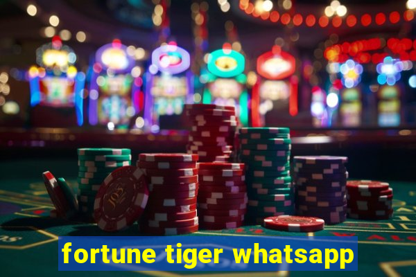 fortune tiger whatsapp