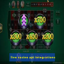 live casino api integrations