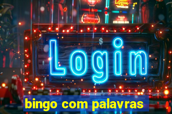 bingo com palavras