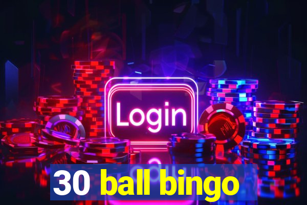 30 ball bingo