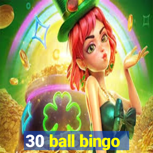 30 ball bingo