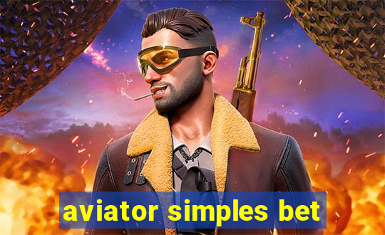 aviator simples bet