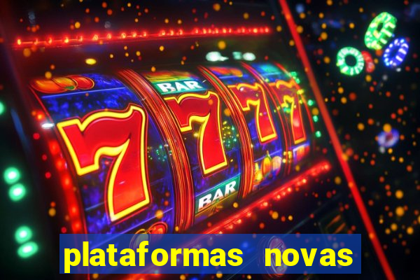 plataformas novas com bonus de cadastro