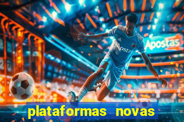 plataformas novas com bonus de cadastro