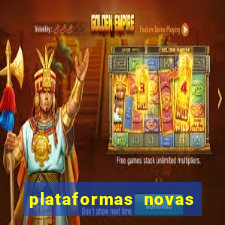 plataformas novas com bonus de cadastro