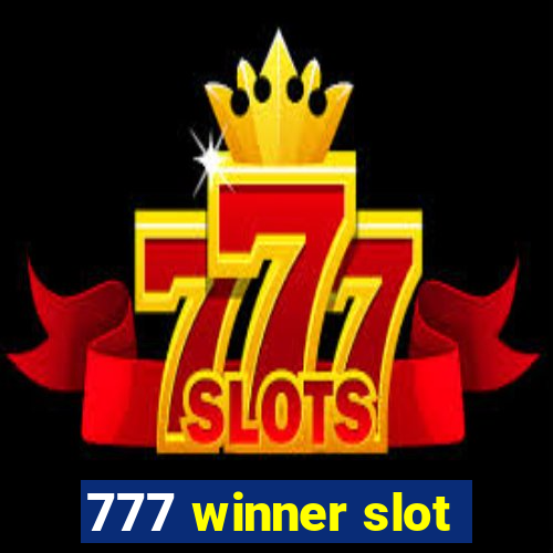 777 winner slot