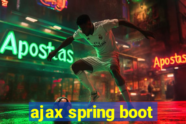 ajax spring boot