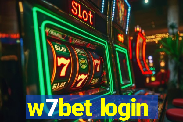 w7bet login